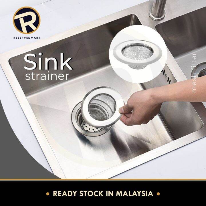 Reservedmart Stainless Steel Sink Strainer Drainer Penapis Air Sinki ...