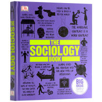 DK sociology encyclopedia English original the sociology Book Encyclopedia of human thought series full color hardcover English book English original book