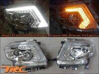 RANGER 2011-2014 T6 ไฟหน้า ทรงCLA Projector DRL สีCHROME งานEagle Eye