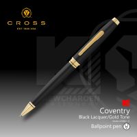 ปากกาลูกลื่น Cross Coventry Black Lacquer with Gold-Tone [AT0662-11]