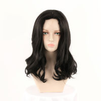 Tokyo Revengers Keisuke Baji Black Curly Wig Cosplay Costume Heat Resistant Synthetic Hair Men Women Wigs