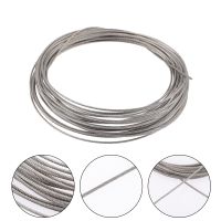 ✾ Outdoor Clothesline Drying Wire Rope Hanging Railing Metal Cable 304 Stainless Steel