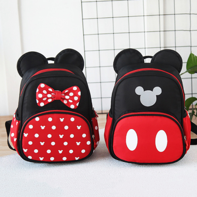 TOP☆Cute Minnies Bag Micky Mouse Bag for Kids Girls Boys School Bag Toddler Backpack Preschool bag Bagpack for Kids Girls Birthday Gift 3-6 Years Old