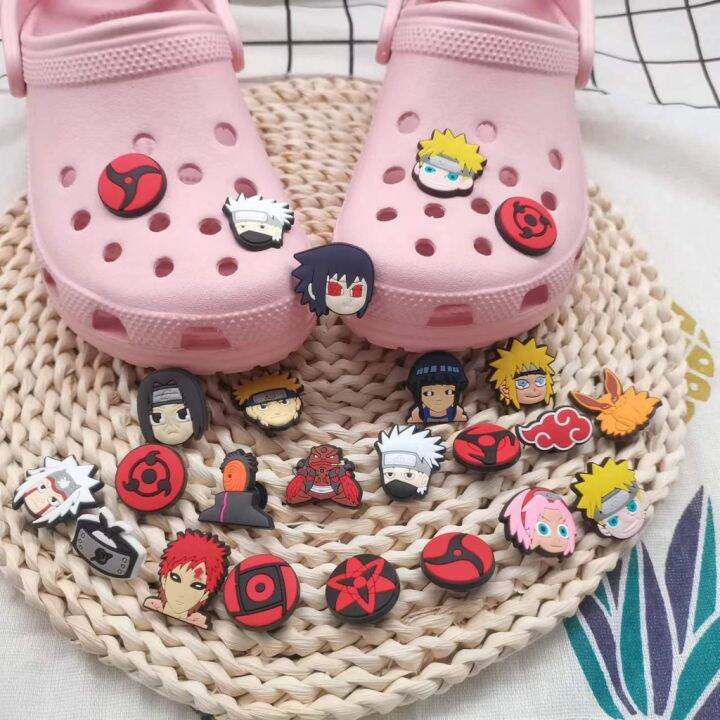 Japanese Naruto Jibbitz Crocs Kakashi Jibbits Charm Jiraiya Shoe Charms