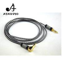 Hifi 3.5mm AUX Cable High Quality Siver-plated 3.5mm Male to 3.5mm Male Audio Cable