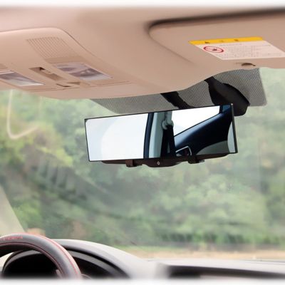 S39กระจกมองหลังรถยนต์แบบพาโนรามามุมกว้าง30ซม. อเนกประสงค์สำหรับกระจกเสริมรถยนต์กระจกมองหลังรถมุมมองกว้าง