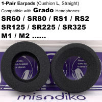 Misodiko ฟองน้ำหูฟังสำหรับเปลี่ยนสำหรับ Grado SR60, SR80, RS1, RS2, SR125, SR225, SR325หูฟัง (หมอนอิง L)