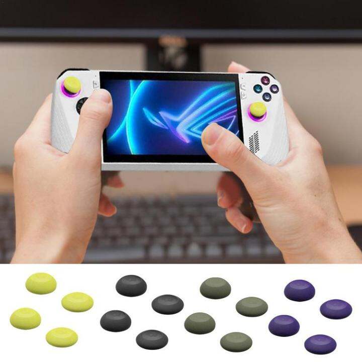 game-controller-joystick-grips-joystick-button-cover-silicone-mushroom-caps-2-pair-universal-thumbstick-grip-covers-for-handheld-game-fps-tps-superior