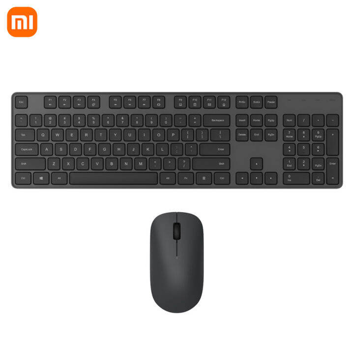 Xiaomi Mijia Wireless Keyboard & Mouse Set 104 keys Keyboard  USB  Receiver Mouse For