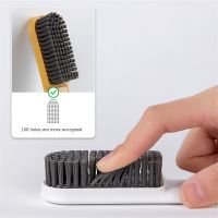 Shoe Brush Abs Material Brush Wire Tightly Easy To Use Labor-saving Not Injuring The Hand Shoe Cleaner Cleaning Brush Hangable Shoes Accessories