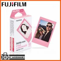 SALE FILM FUJI INSTAX MINI PINK LEMONADE ฟิล์มโพลารอยด์ ##กล้องถ่ายรูป ถ่ายภาพ ฟิล์ม อุปกรณ์กล้อง สายชาร์จ แท่นชาร์จ Camera Adapter Battery อะไหล่กล้อง เคส