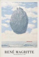 Rene Magritte สถิตยศาสตร์งานศิลปะคลาสสิกภาพวาดโปสเตอร์ผ้าใบผ้าใบพิมพ์ซ้ำ69F ศิลปะบนผนัง0726