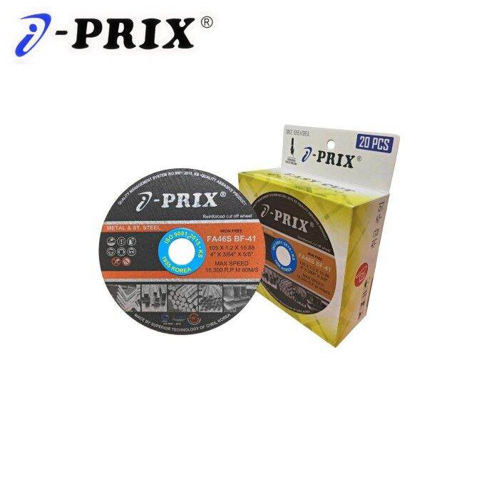 Batu Gerinda 4 Inch I-PRIX Potong 105 X 1.2 Mata Cutting Wheel 4