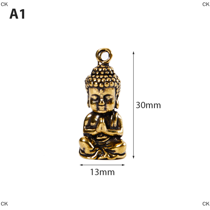 ck-1pc-brass-guanyin-buddha-figurine-โต๊ะทำงานตกแต่งมินิรูปปั้นตกแต่งครัวเรือน