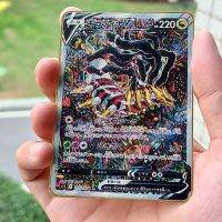 การ์ดโลหะโปเกมอนอะนิเมะ Gengar Giratina Metal En การ์ดวิวัฒนาการ Charizard เกมต่อสู้ของขวัญสำหรับเด็กบัตรสะสม2023ใบ