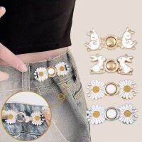 【LZ】 4 Conjuntos Calça Cintura Apertador Moda Calças Clips Cintura Apertador Costura Botões Pinos para Jeans Vestido Muito Grande Solto DIY Ajustável