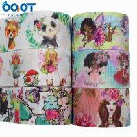 [HOT!] 1 1/2 39; 39; Cartoon Printed Grosgrain Ribbons 10 Yards Bow Appliques Craft Gift Packing Doll Decoration I 19320 648