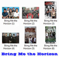 โปสเตอร์ รูปภาพ Bring Me the Horizon (7แบบ) บริงมีเดอะฮอไรซัน หายาก โปสเตอร์ วงดนตรี ติดผนัง สวยๆ poster