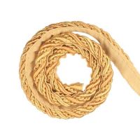 12mm Width 3Shares Twisted Rope Polyester Cords Colorful DIY Craft Braided String Drawstring Belt Accessories Home Decoration 【hot】yuanfei88858fjx ！