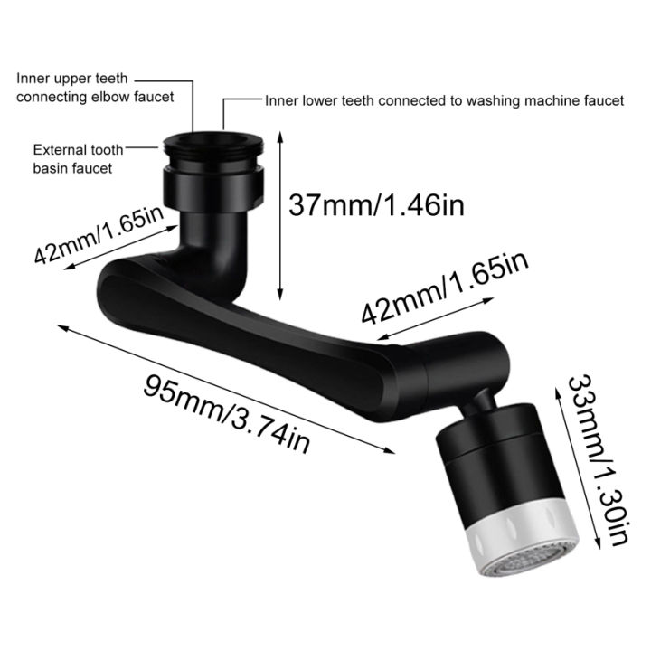 คลังสินค้าพร้อม-faucet-universal-extender-bubbler-1080องศา-lift-anti-splash-wash-rotary-machine-extension-mechanical-arm-water-nozzle