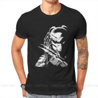 Predator Round Collar Tshirt Doom Doomguy Uac Slayer Hayden Pierce Fps Pure Cotton Original T Shirt ManS Clothes Fashion