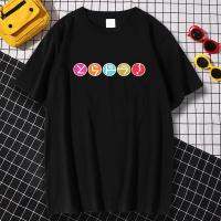 เสื้อยืดอะนิเมะญี่ปุ่นญี่ปุ่นเรียบง่าย