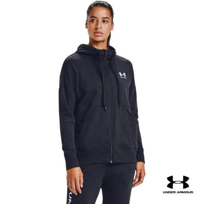 Under Armour UA Womens Rival Fleece Full Zip Hoodie อันเดอร์ อาเมอร์ เสื้อเทรนนิ่ง สำหรับผู้หญิง Rival Fleece Full Zip