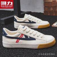 CODwuyan8340 ✨Pull Back Warrior Canvas Shoes✨Men Women 2022 New Style Korean Version Trendy All-Match Spring Autumn Fashion Simple White Shoes Low-Cut Sneakers Love Old男女低幫休閒鞋 情侶鞋 小白鞋 帆布鞋