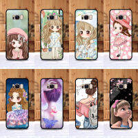 เคส Samsung S8 ลายการ์ตูนเด็กผู้หญิงน่ารัก งานเกรดในห้าง เคสขอบนิ่มไม่กินขอบ เคสมือถือ เคสโทรศัพท์ เคส TPU case กรอบมือถือ กรอบโทรศัพท์