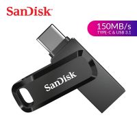 SanDisk USB Flash Drive Ultra Dual Flash Disk 32GB 64GB 128GB 256GB USB3.1 150MB/s Pen Dirves Stick for Type-C Smartphone Mac