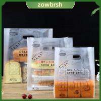 ZOWBRSH 100PCS ขอบคุณนะครับ ถุงพลาสติกใส่ของ พร้อมมือสำหรับเด็ก โปร่งใสโปร่งใส ถุงช้อปปิ้งถุง อุปกรณ์จัดงานแต่งงาน กระเป๋าใส่เครื่องประดับ ถุงบรรจุภัณฑ์ของขวัญคริสต์มาส ตกแต่งปาร์ตี้งานแต่งงาน