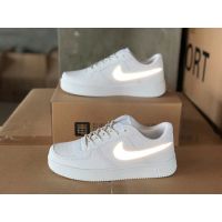 TOP☆【Lowest Price Air Force 1 MID 3M Reflective Uni Couple Sneakers Shoes Starry Ins White Shoes Men Women Causal Low Tops Shoes