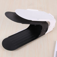 ชั้นวางรองเท้าขนาดเล็กแบบปรับได้ช่วยประหยัดพื้นที่ที่วางรองเท้า Plastic Shoe Support