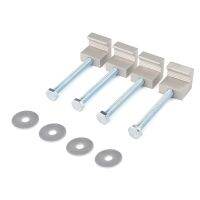 4-Pack Pick-Up Truck Toolbox to Fasten Cross J-Type Fixing Clip Easy to Install Fixtures for Truck Toolboxes