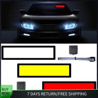 ออโต้เบรก X DIY สติ๊กเกอร์เขียน LED Car 5โหมดสติ๊กเกอร์ติด Car สีขาว/เหลือง/แดงที่ทนทานป้ายติด Car รถยนต์ไฟฟ้าที่ติดกระจกหน้า