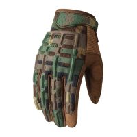 Outdoor Tactical Gloves Military Full Finger Gloves Army Anti-skip Gear Airsoft Biking Shooting Paintball Camo Gloves Safety Gloves