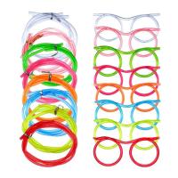 Silly Straw Glasses Reusable Novelty Eye Straws Reusable Fun Loop Drinking Straw Eye Glasses for Party Annual Meeting Parties Birthday lovable