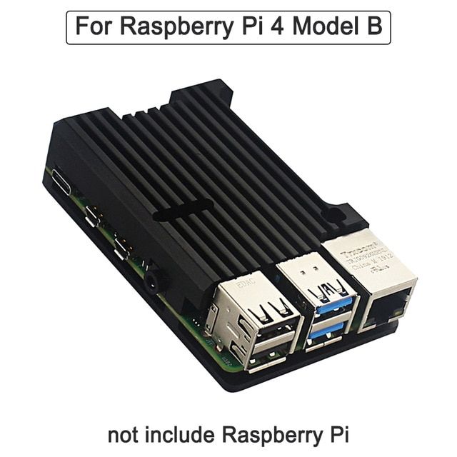 cod-fuchijin77-raspberry-pi-4-4b-พัดลมระบายความร้อนด้วยฮีทซิงค์กล่องเคสอะลูมิเนียม-cnc-เคสปิดสำหรับ-raspberry-pi-4รุ่น-b