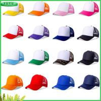 YUYU ปรับได้ หมวกแบน หมวกฤดูร้อน หมวก trucker หมวกเบสบอล หมวกแก๊ป Sunhat