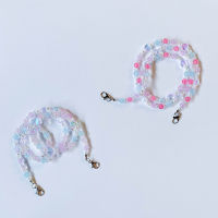 สายคล้องแมสก์ สายคล้องแว่น Icy Hearts Mask Strap/Glasses Strap Handmade Ms.July Store