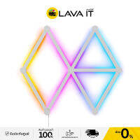 Nanoleaf NL59-K-0002LW-9PK-EU Lines (Starter Kit 9 Packs) แถบไฟส่องหลังไฟตกแต่งห้อง (รับประกันสินค้า 2 ปี) By Lava IT