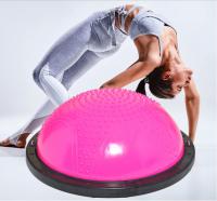 OSPREY-Balance Ball Trainer Fitness Ball Bosu Ball Yoga ball เทรนเนอร์บอล บอลสำหรับโยคะ ลูกบอลออกกำลังกาย พร้อม ที่สูบลม รุ่น 6006 แถมฟรีสายแรงต้าน ความเร็วคลื่นลูกโยคะหนาโยคะซีกโลกระเบิดการออกกำลังกายโยคะการฝึกอบรมการฟื้นฟูสมรรถภาพโยคะสมดุลลูก