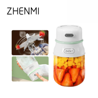 Xiaomi Youpin ZHENMI Portable Juicer Cup 800ML Juicer Mixer Electric Mini Blender Fruit Vegetables Quick Juicing Kitchen Food Processor ซื้อทันทีเพิ่มลงในรถเข็น