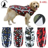 Dog Jacket Large Breed Dog Coat Waterproof Reflective Warm Winter Clothes for Big Dogs Labrador Overalls Chihuahua Pug Clothing Clothing Shoes Accesso