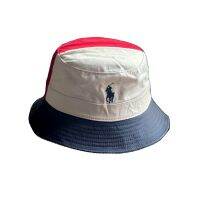 [Original]Ralphˉlaurenˉ !Russian red and white fisherman hat womens spring and summer basin hat