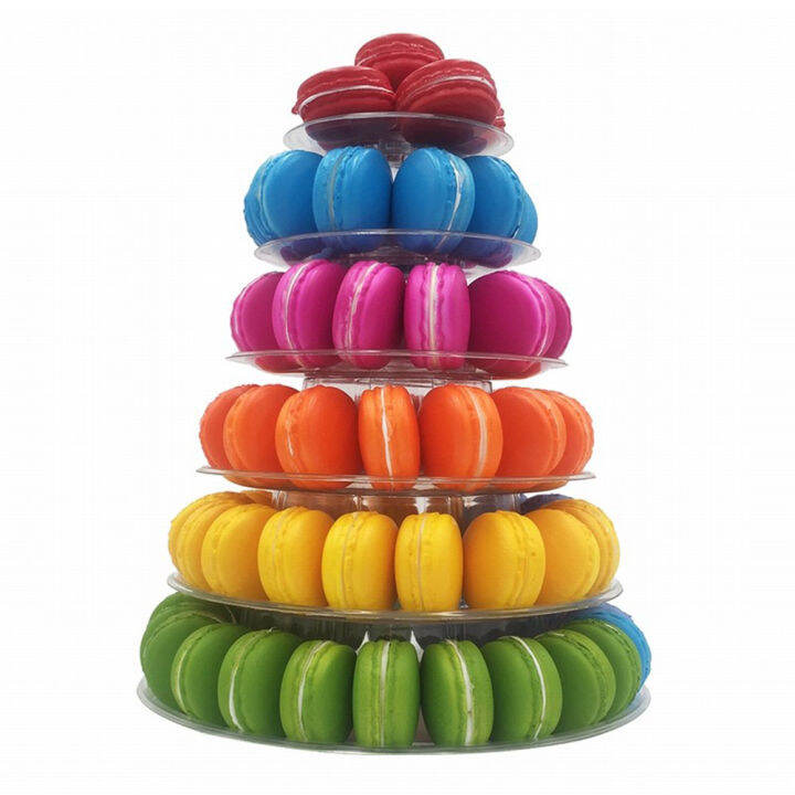 4-6ชั้น-macarons-ยืนแสดงผู้ถือ-macaron-คัพเค้กถาดเก็บขนมออสเตรเลีย