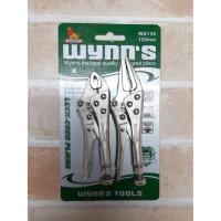 โปรโมชั่น WYNNS คีมล็อคมินิ 2ตัว/ชุด รุ่น W0130 (ขนาด 4"-5") ราคาถูก คีม  คีมล็อค คีมตัดสายไฟ คีมปากจิ้งจก