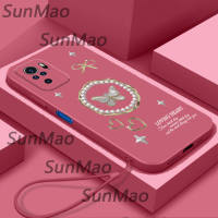 For เคสโทรศัพท์ Poco M5S 4G ซิลิโคนอ่อนนุ่มออกแบบหนังกระต่ายแฟชั่น