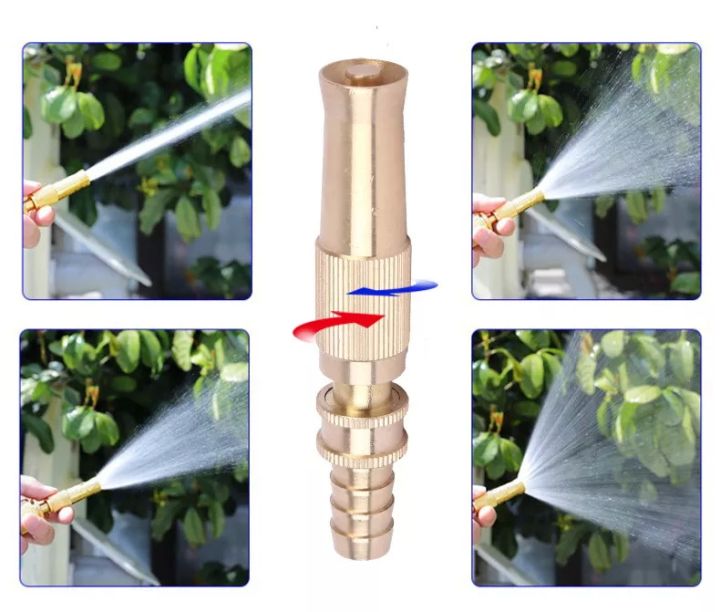 หัวฉีดเชื่อมต่อที่รวดเร็วสเปรย์-กลางแจ้ง-ดอกไม้ล้างรถสวนรดน้ำท่อหัวฉีด-แถมเข็มขัดลัดสายยาง1อัน