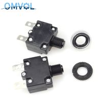 2PCS Thermal Circuit Breakers 3A 4A 5A 6A7A 8A 10A 15A 20A 25A 30A mini size thermal overload protector push button switch